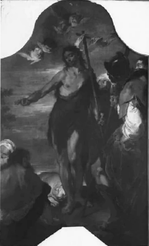 Predica di S. Giovanni Battista - Gazoldo degli Ippoliti, Chiesa parrocchiale di S. Ippolito